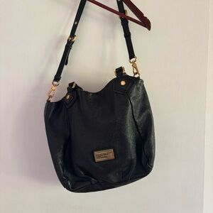 MARC By MARC JACOBS Pebbled Calfskin Classic Q Francesca Tote in Black